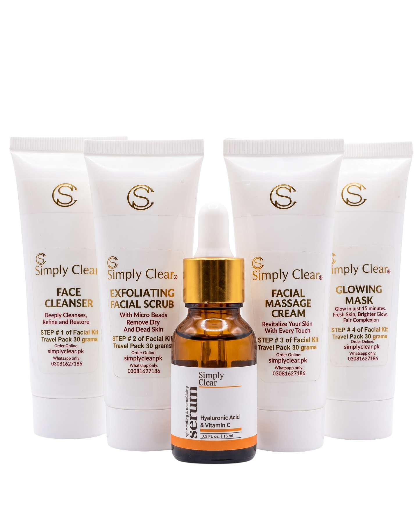 5-Step Facial Kit (30ml)