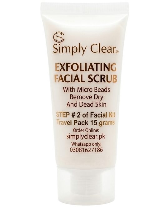 Exfoliating Face Scrub (Travel Size)